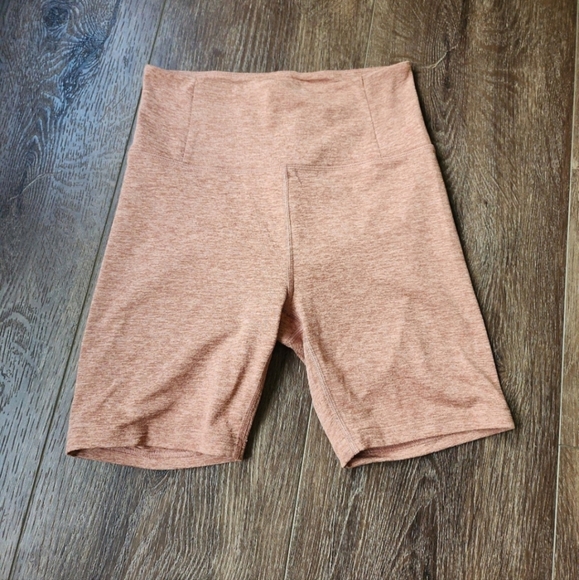 Girlfriend Collective Sepia Rest Lounge Bike Shorts Size Small - Picture 1 of 4